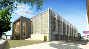 projet du nouveau centre culturel de Cherbourg le quazar